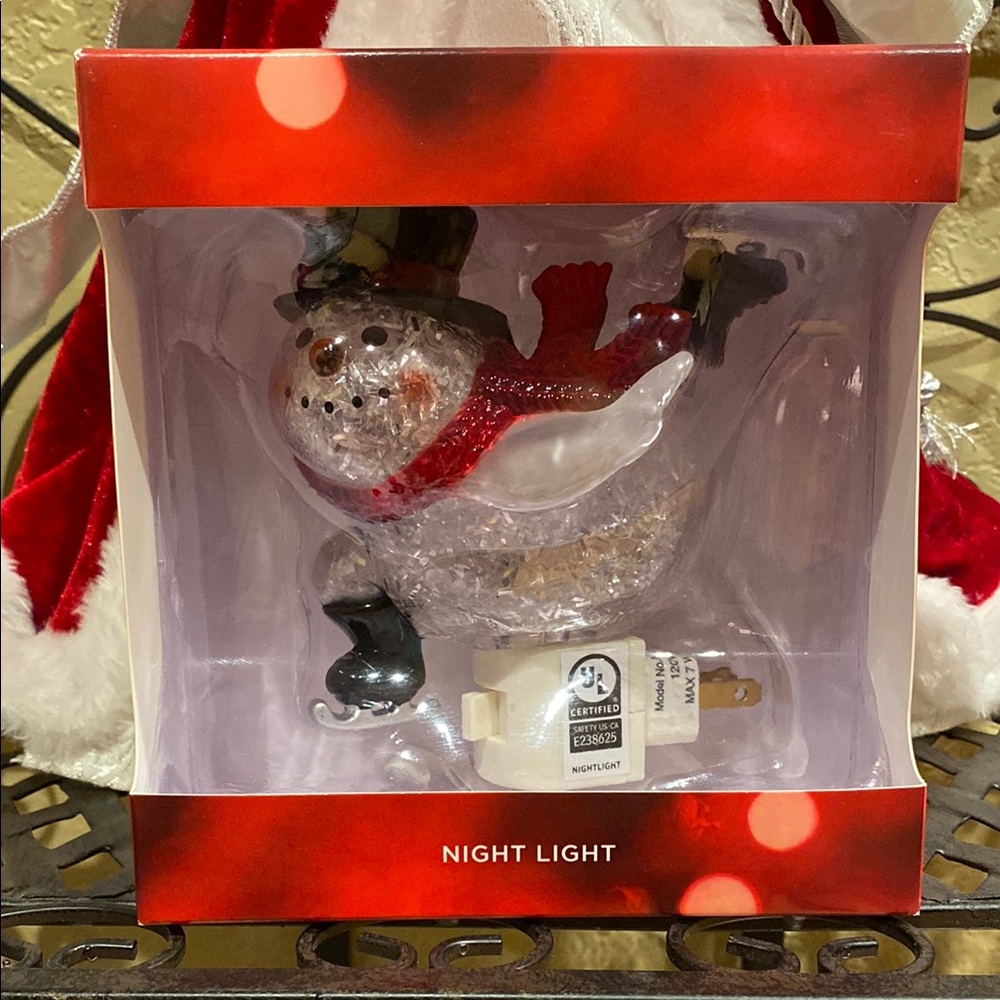 Snowman Night Light - NEW